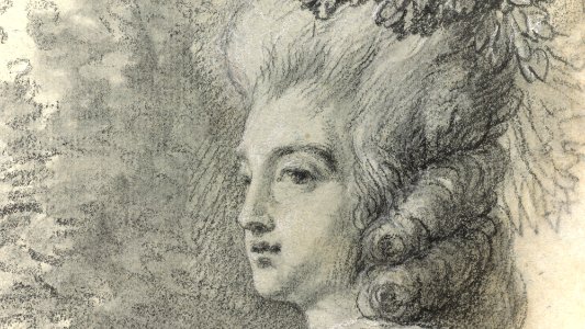 Marie Antoinette in a Park Met DP-18368-013