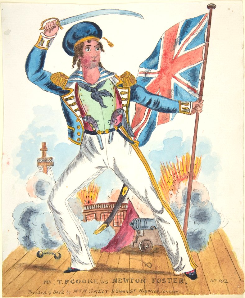 Mr. T. P. Cooke as Newton Foster MET DP806075