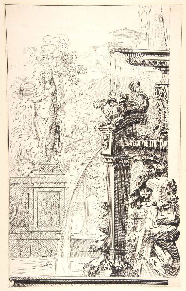 Study for a Garden Capriccio MET DP812013