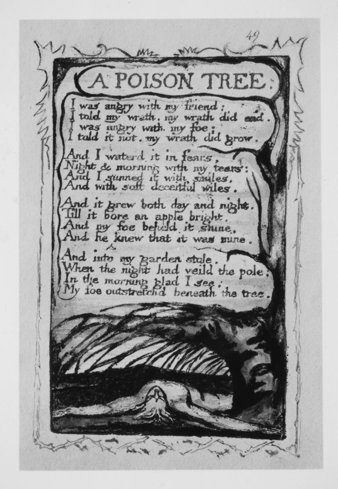 Songs of Innocence and of Experience- A Poison Tree MET MM4299