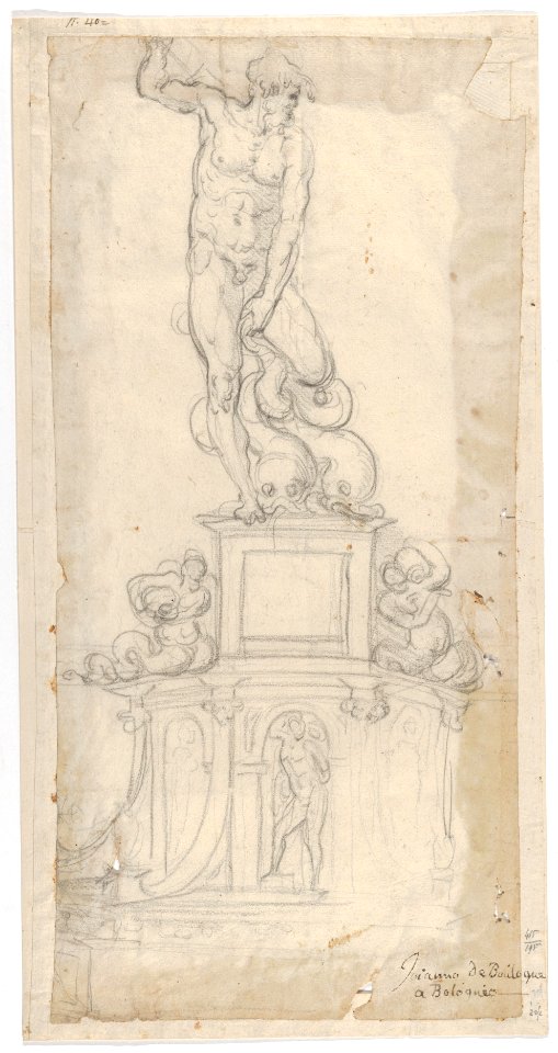 Study for a Sculpture of Neptune MET DP834481