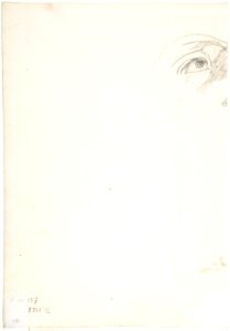Study of Two Figures- One Seated, the Other Standing (recto); Study of a Head Looking Upwards (verso) MET DP804919