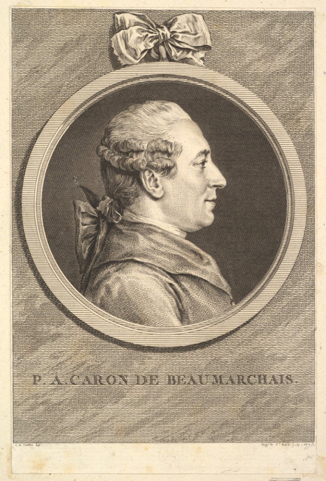 Portrait of P. A. Caron de Beaumarchais MET DP828938