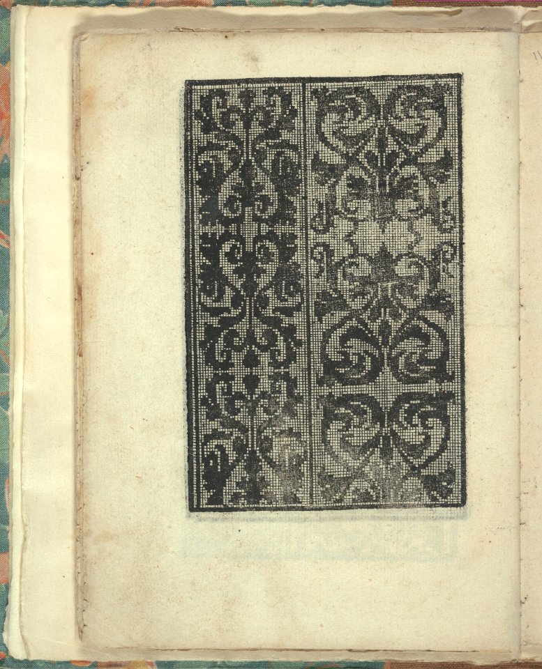 Opera Nova Universali intitulata Corona di racammi, page 29 (verso) MET DP348821