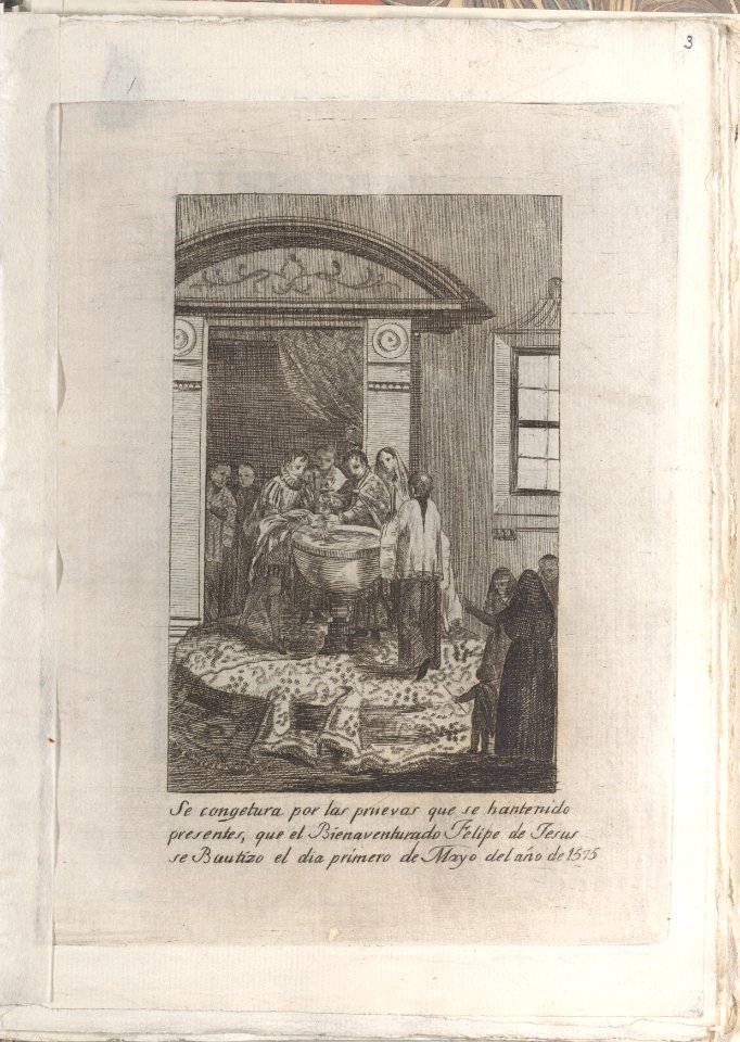 Vida de Felipe de Jesus protomartir de Japón y patrón de su patria México Met DP886535