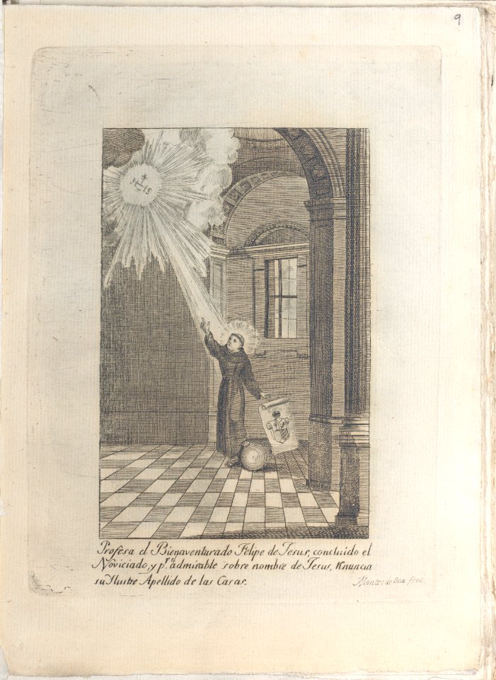 Vida de Felipe de Jesus protomartir de Japón y patrón de su patria México Met DP886534