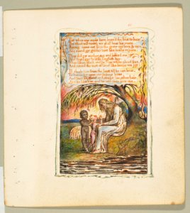 Songs of Innocence and of Experience- Little Black Boy (second plate) MET DP816651