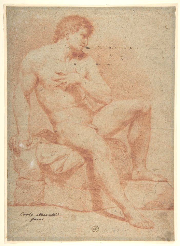 Nude Male Figure MET DP810408