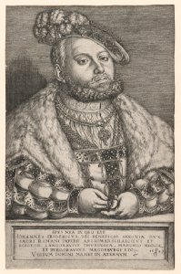 Portrait of Johann Friedrich the Magnanimous, Elector of Saxony MET DP867561