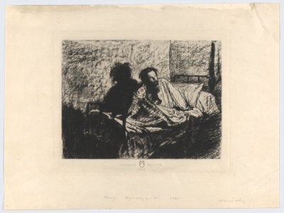 Portrait of Meryon Sitting up in Bed MET DP865815