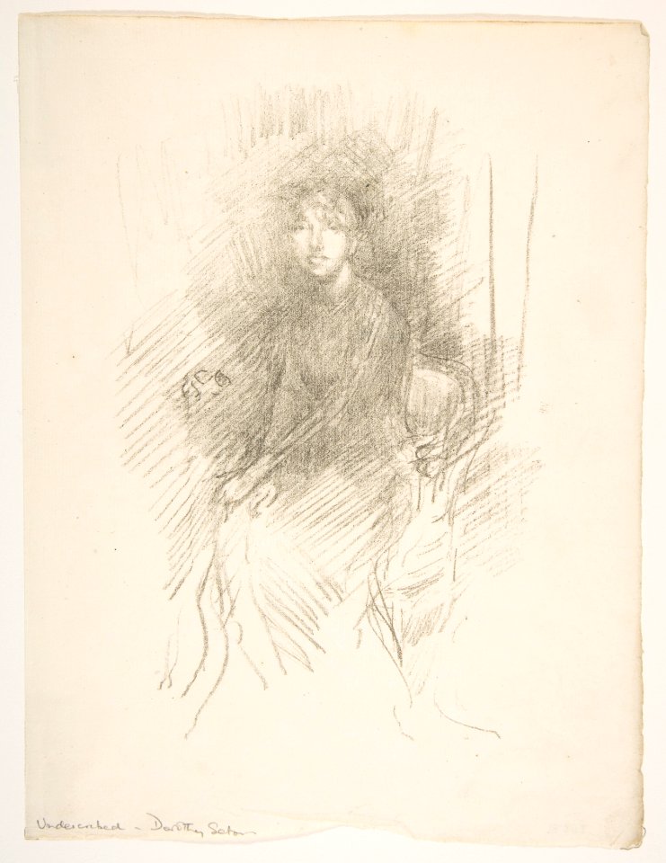 Portrait of a Young Woman (Miss Seaton) (Dorothy Seaton) MET DP814192
