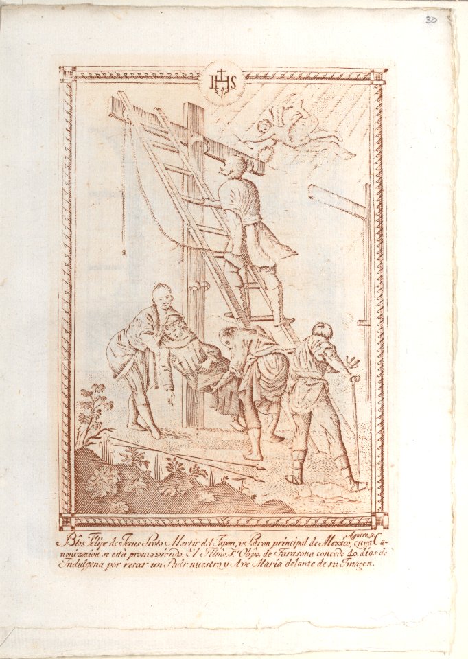 Vida de Felipe de Jesus protomartir de Japón y patrón de su patria México Met DP886555