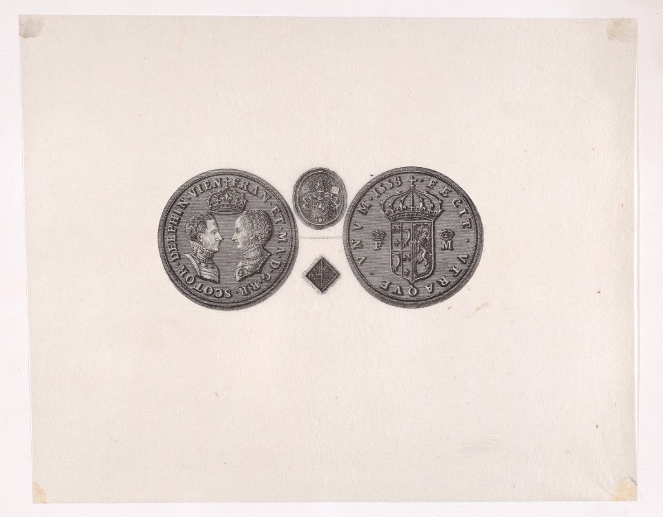 Medal commemorating the marriage of Mary, Queen of Scots to the Dauphin Francis of France Met DP890145