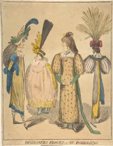 Waggoners Frocks or No Bodys of 1795 MET DP808235
