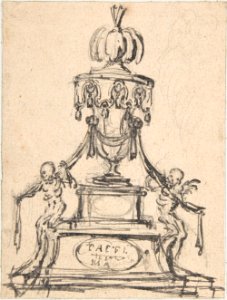 Tomb Monument with Skeletons MET DP802563