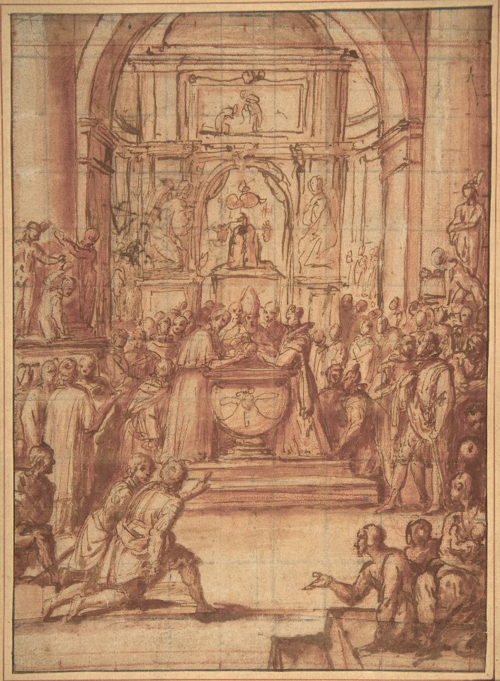 State Baptism of a Child of Noble Blood. MET DP802136