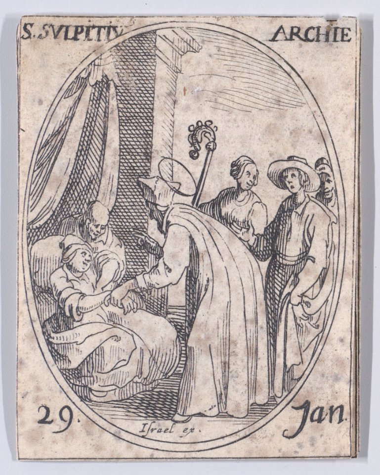 St. Sulpitius, Archbishop Met DP890820