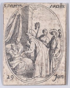 St. Sulpitius, Archbishop Met DP890820