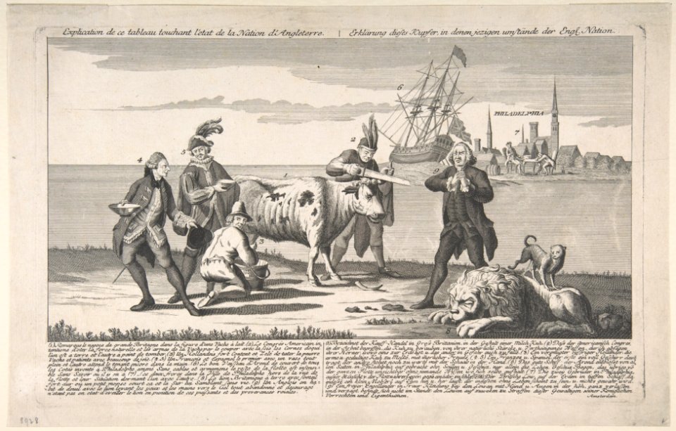 State of the English Nation -Toestand der Engelsche Natie- MET DP809858