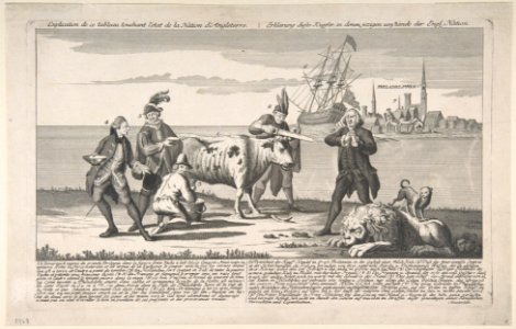 State of the English Nation -Toestand der Engelsche Natie- MET DP809858