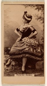 Rosine Roski, from the Actresses series (N245) issued by Kinney Brothers to promote Sweet Caporal Cigarettes MET DP859460