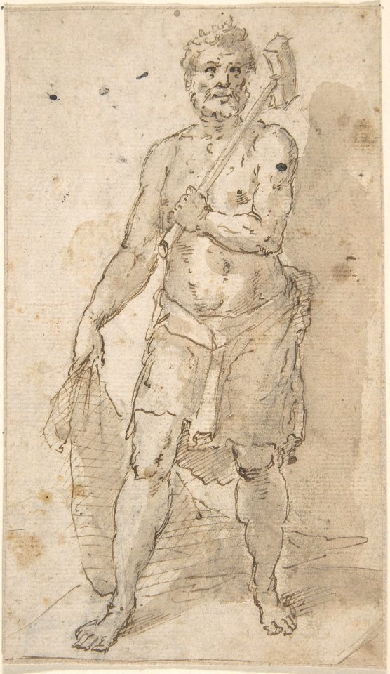 Standing Figure of a Man (Fisherman?) MET DP800412