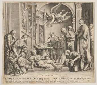 The death of St Cecilia MET DP832024
