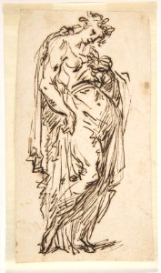Standing Draped Female Figure MET DP809908