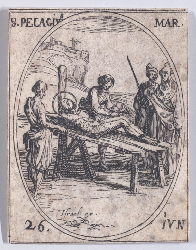 St. Pelagius, Martyr Met DP891009