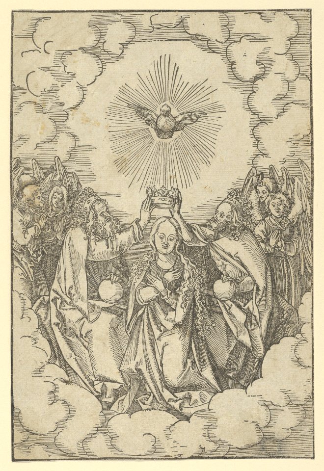The Coronation of Mary, from Speculum passionis domini nostri Ihesu Christi MET DP849017