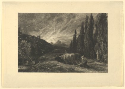 The Early Ploughman, or The Morning Spread Upon the Mountains MET DP843420
