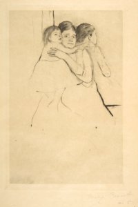 Mother Berthe Holding Her Child MET DP815193