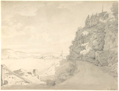 View of the Rhine and Remagen from the North (?) MET DP800627