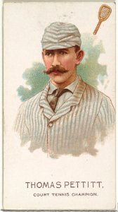 Thomas Pettit, Court Tennis Champion, from World's Champions, Series 2 (N29) for Allen & Ginter Cigarettes MET DP838247