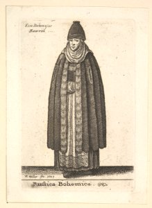 Rustica Bohemica. (Bohemian peasant woman) MET DP823799