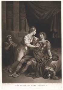 The Death of Mark Antony (Shakespeare, Antony and Cleopatra, Act 4, Scene 15) MET DP859438