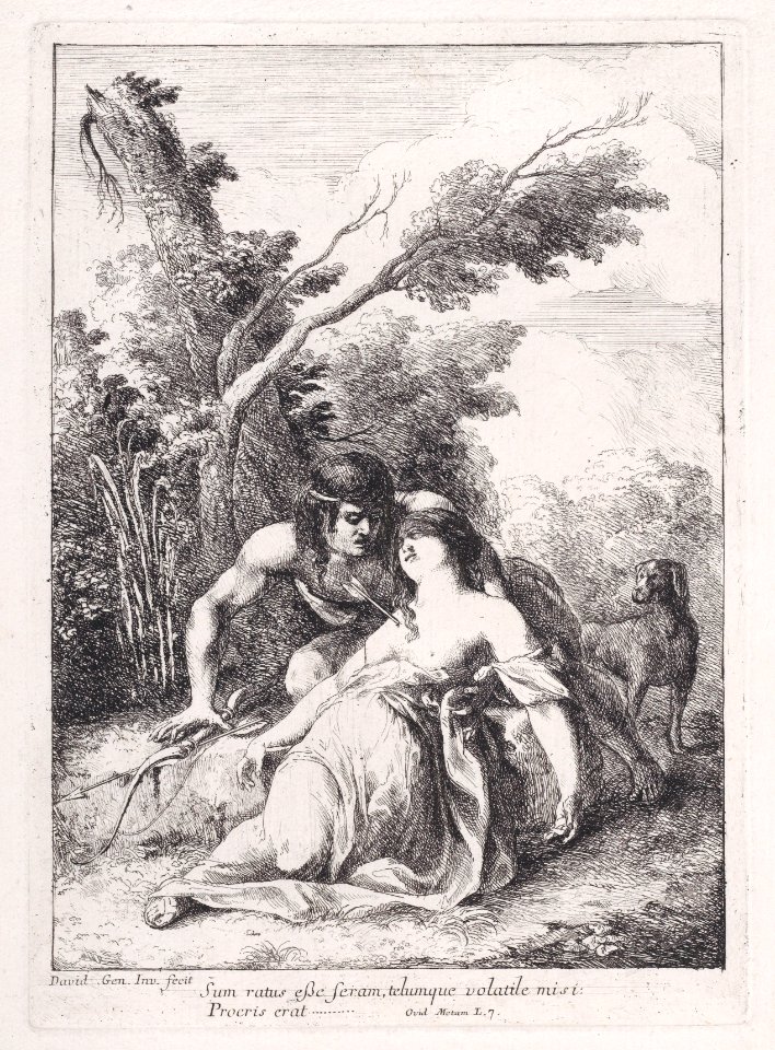 The Death of Procris Met DP889758