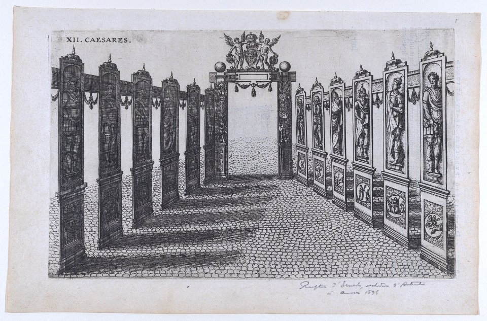 Plate XII- Caesares, from 'Descriptio Publicae Gratulationis Spectaculorum et Ludorum, in Advent Sereniss' MET DP855339