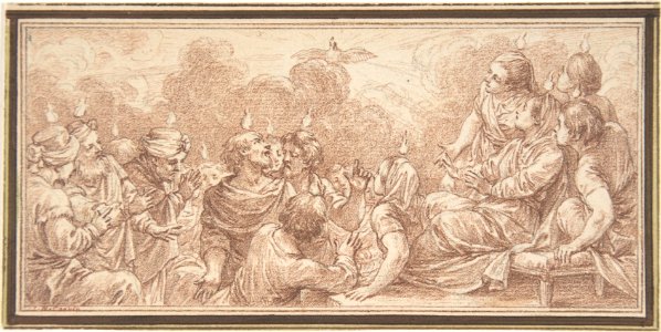 The Coming of the Holy Spirit at Pentecost MET DP805725
