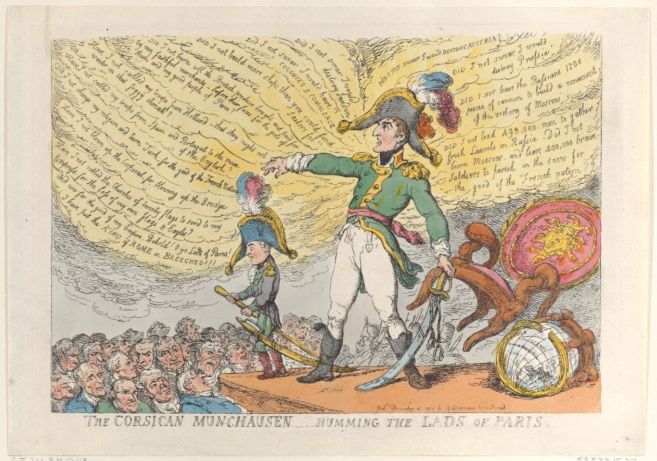The Corsican Munchausen – Humming the Lads of Paris MET DP883924