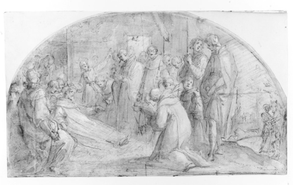The death of Saint Alexis Falconieri at Monte Senario MET 173469