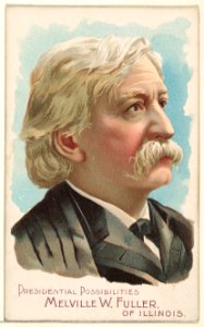 Melville W. Fuller of Illinois, from the Presidential Possibilities series (N124) issued by Duke Sons & Co. to promote Honest Long Cut Tobacco MET DPB873739