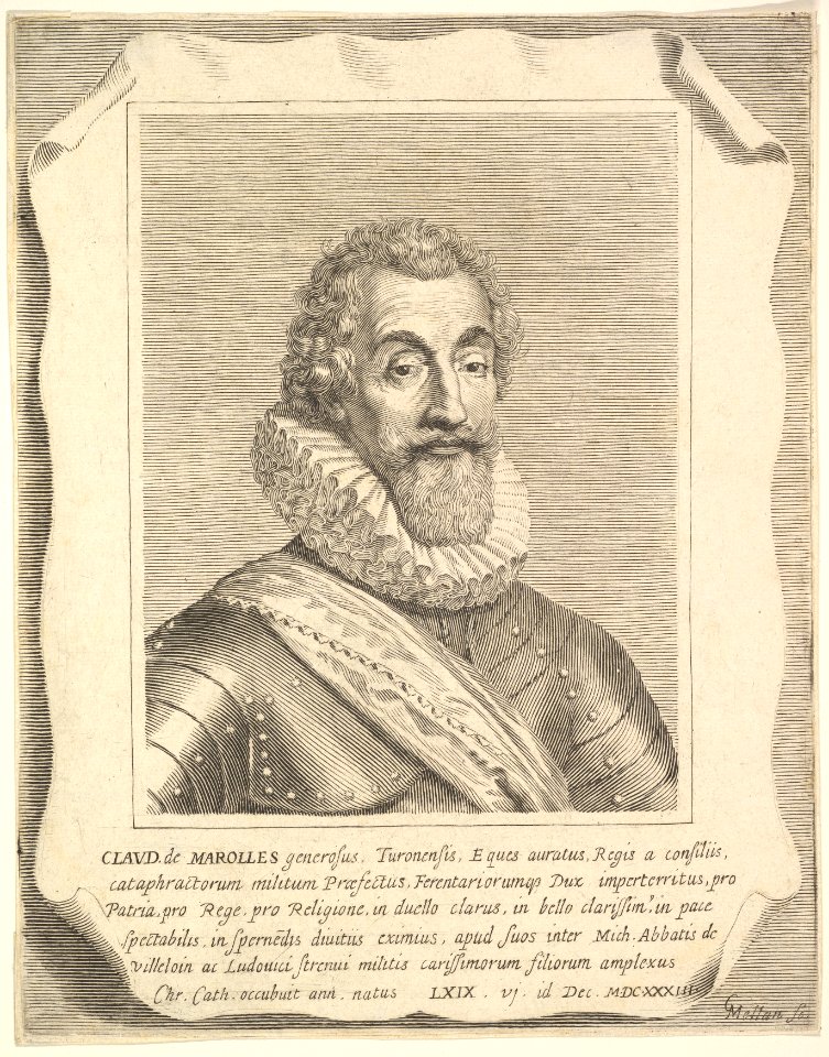 Portrait of Claude de Marolles MET DP822339