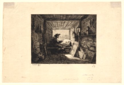 The Boat Studio, from series Voyage en Bateau, 1862 Met DP887821