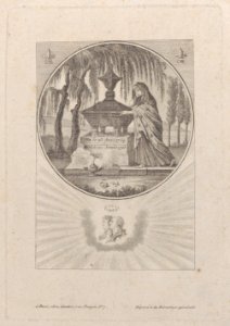 Tomb of Louis XVI and his family, with hidden silhouettes Met DP886287
