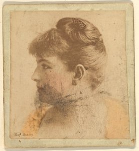 May Hanley, from the Actresses series (N246), Type 2, issued by Kinney Brothers to promote Sporting Extra Cigarettes MET DP860067