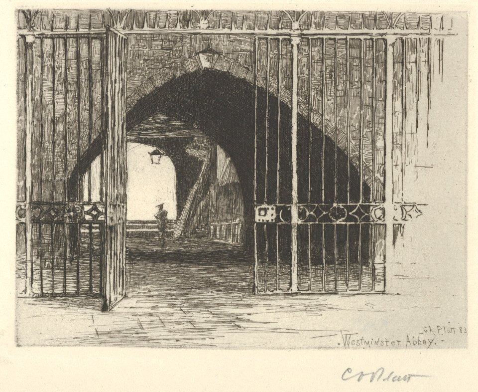 The Cloisters, Westminster Abbey MET DP845442