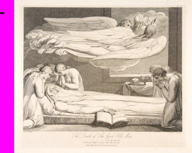 The Death of the Good Old Man, from The Grave, a Poem by Robert Blair MET DP816836