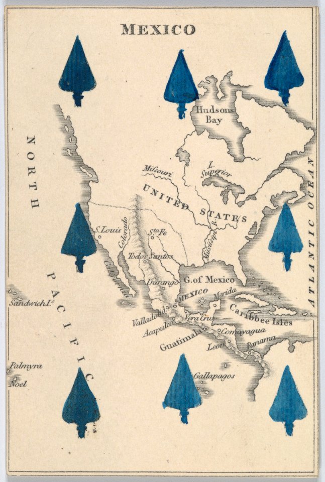 Mexico from Court Game of Geography MET DP862927