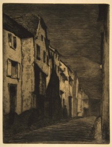 Street at Saverne MET DP813174